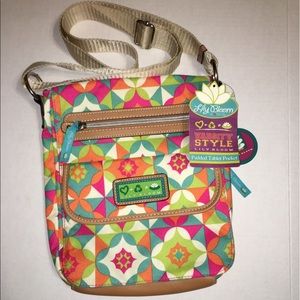 Details about Regina Crossbody Lily Bloom Women's Tropical Pineapple/Spring Shower Handbag NEW Details about Regina Crossbody Lily Bloom Women's Tropical Pineapple/Spring Shower Handbag NEW